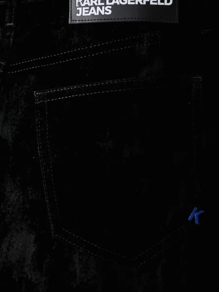 Karl Lagerfeld Jeans спідниця велюрова