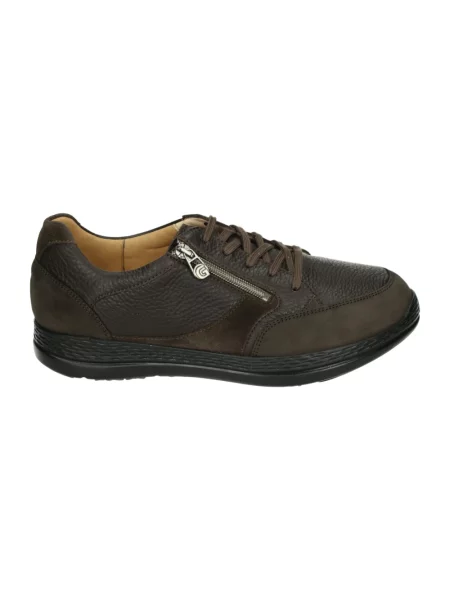 Sneakersy Ganter zamszowe casual brązowe