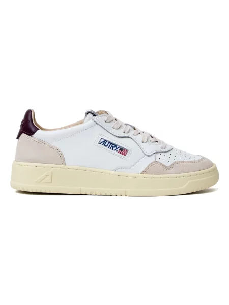 Sneakersy Autry skórzane białe