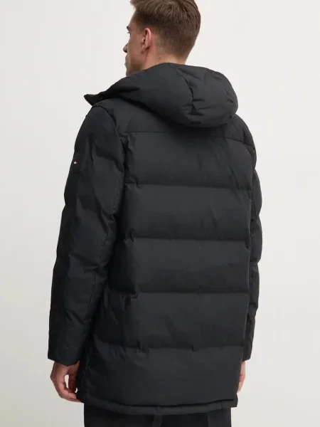 Kabát Tommy Hilfiger fekete