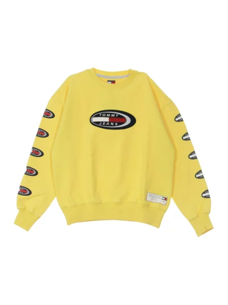 Lekka bluza sportowa Tommy Hilfiger żółta
