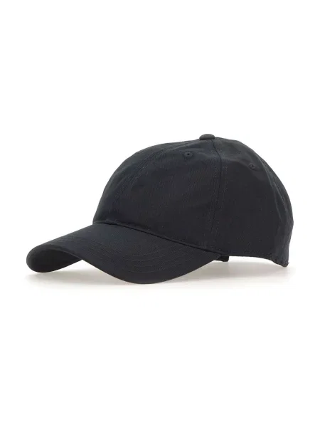 Czapka z daszkiem Lacoste black czarna