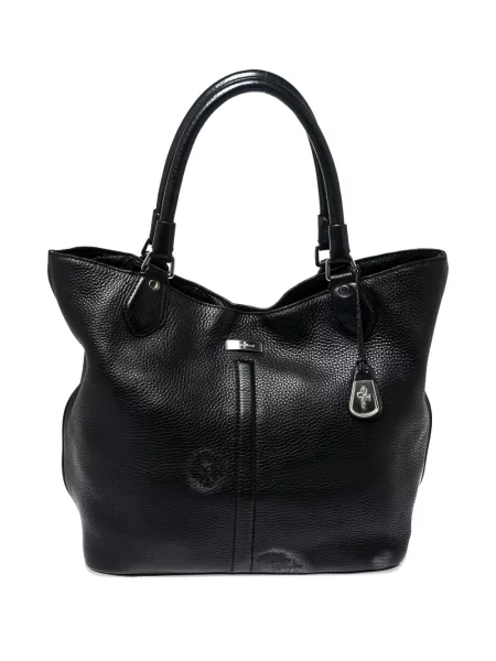 Geanta de piele Cole Haan din piele negru