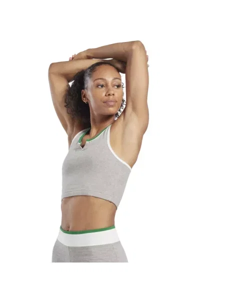 Bralet Reebok sivá