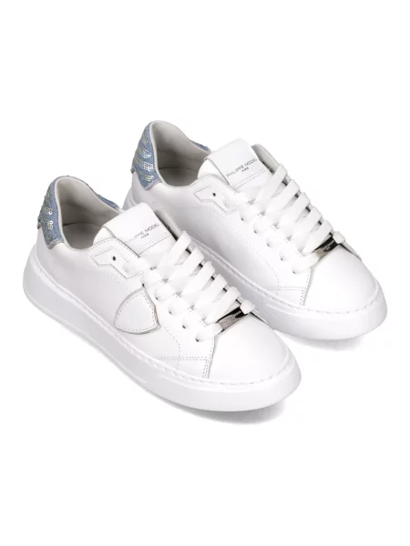 Buty do tenisa Philippe Model skórzane do tenisa białe