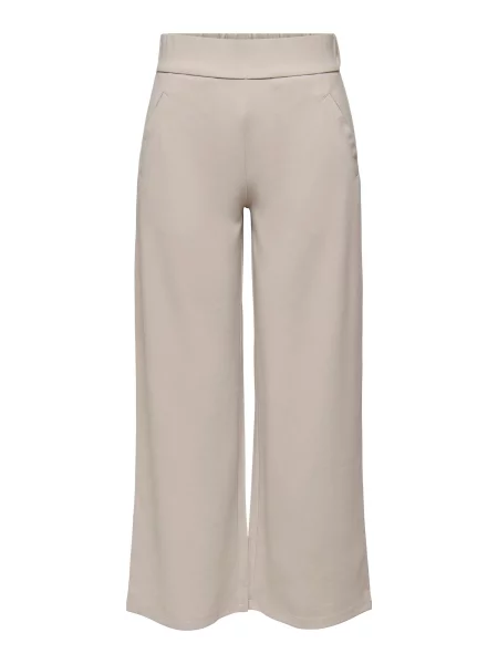 JDY Pantaloni Louisville Catia taupe gri