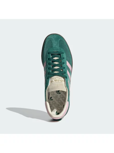 Sneakersy Adidas Originals zamszowe retro zielone