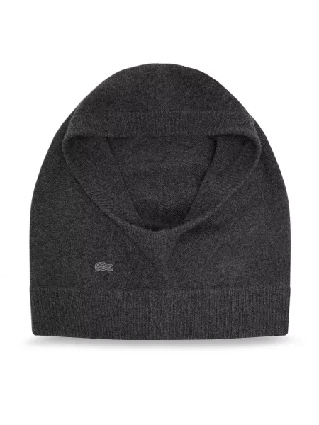 Rukavice Lacoste šedé