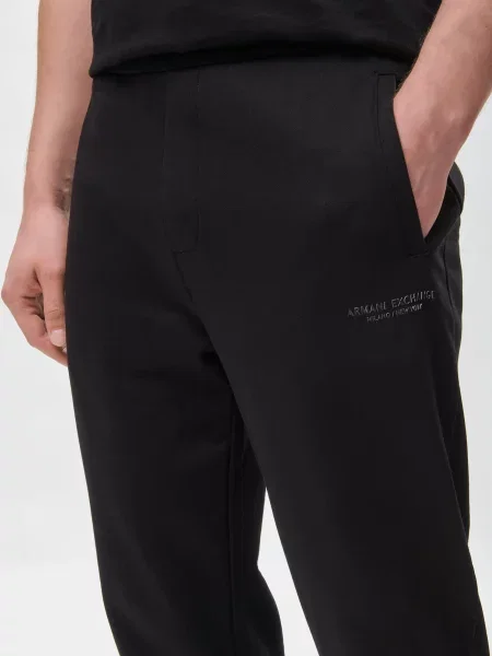 Спортивные штаны Armani Exchange черные