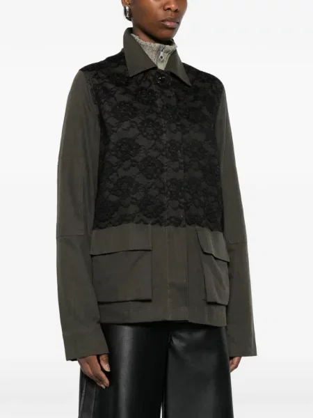 Marynarka Our Legacy koronkowa szara