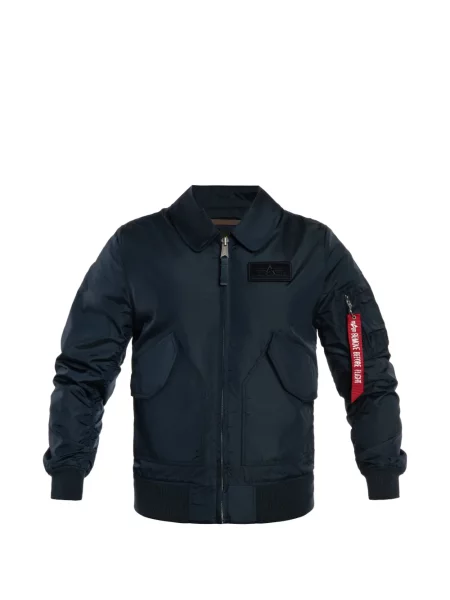Geacă bomber Alpha Industries albastru