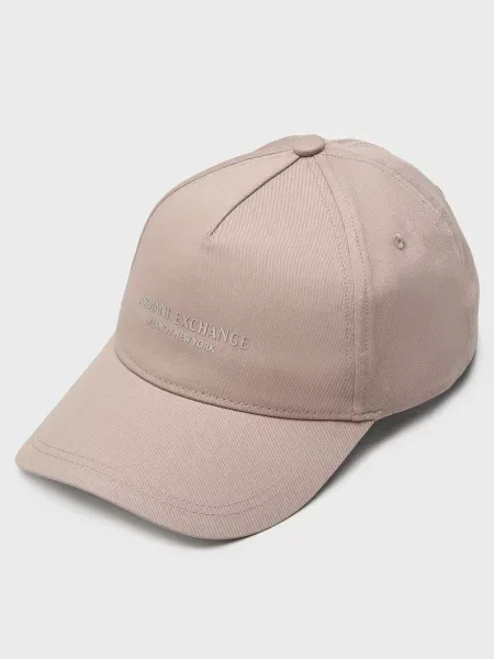 Кепка Armani Exchange бежевая