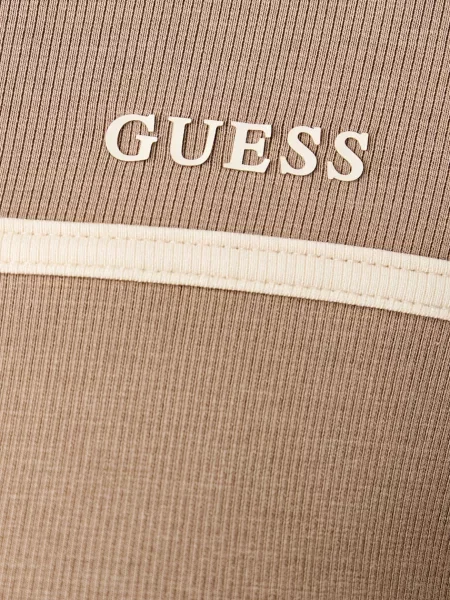 Суичър с цип Guess бежово