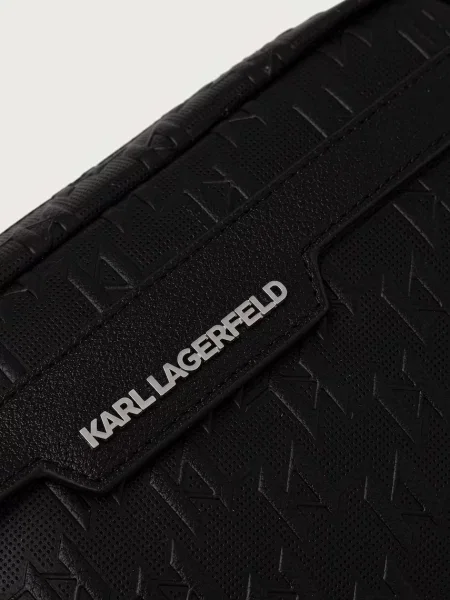 Кожаная сумка Karl Lagerfeld
