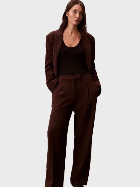 Брюки Calvin Klein коричневые
