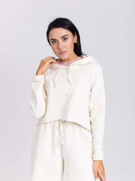 Худи Feel And Fly белое