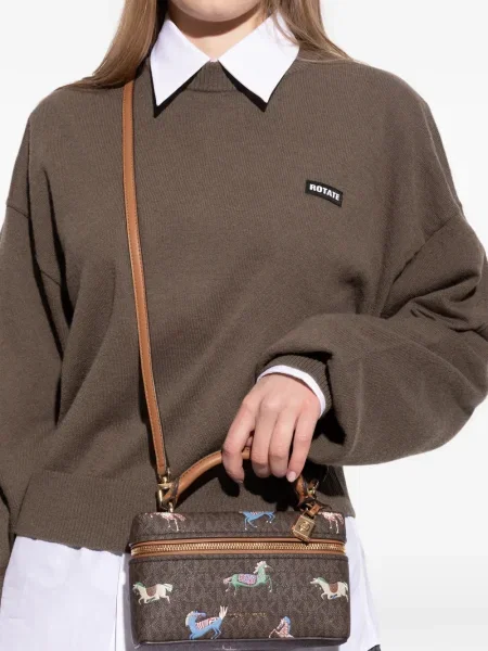 Novčanik Michael Michael Kors s printom siva