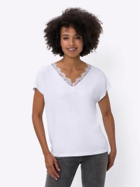 Heine Tricou alb