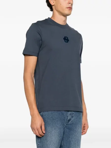 Tricou Boss cu autograf albastru