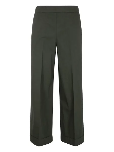 Pantaloni Kiltie plisate verde