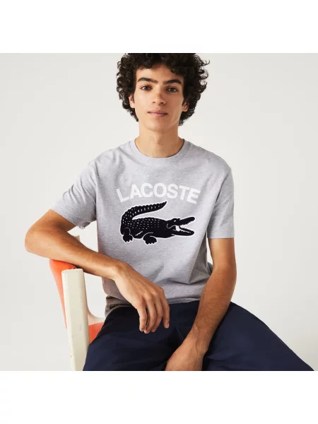 Футболка Lacoste серая