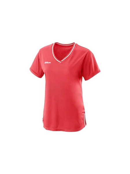 Majica Wilson s V-izrezom crvena