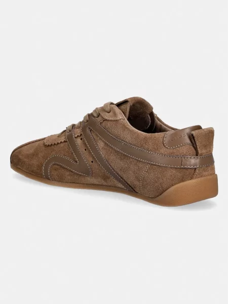 Giuseppe Zanotti sneakers din piele întoarsă Top 10 bej