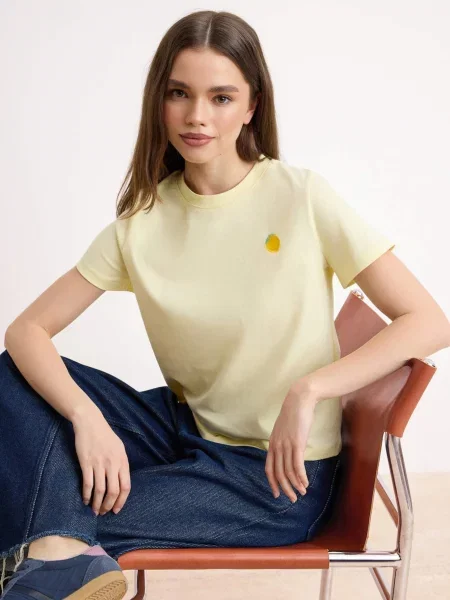 Trendyol Tricou / deschis galben