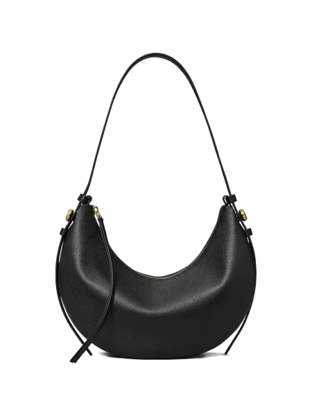 Geanta de piele Tory Burch din piele negru