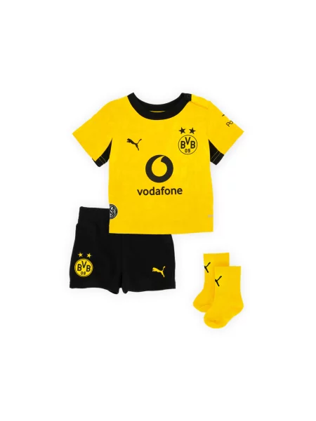 PUMA Dres domowy dla małych dzieci Borussia Dortmund Akcesoria żółty
