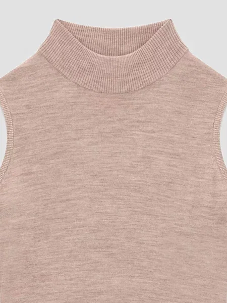 Шерстяной топ Guess бежевый