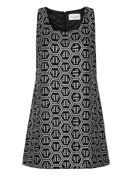 Rochie mini Philipp Plein de costum negru