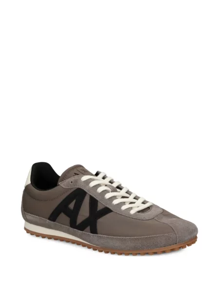 Sneakerși Armani Exchange cu autograf