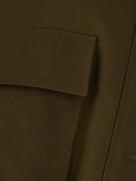 Palton Valentini cu glugă verde