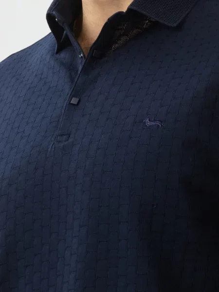 Поло Harmont&blaine синее