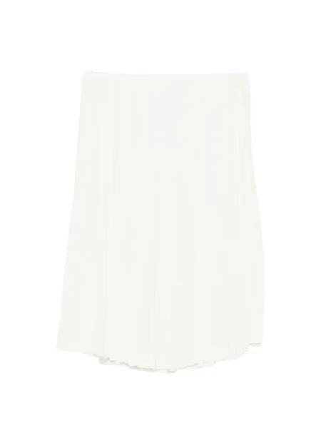 Fusta plisata N°21 plisată alb
