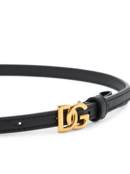 Curea Dolce & Gabbana cu autograf negru
