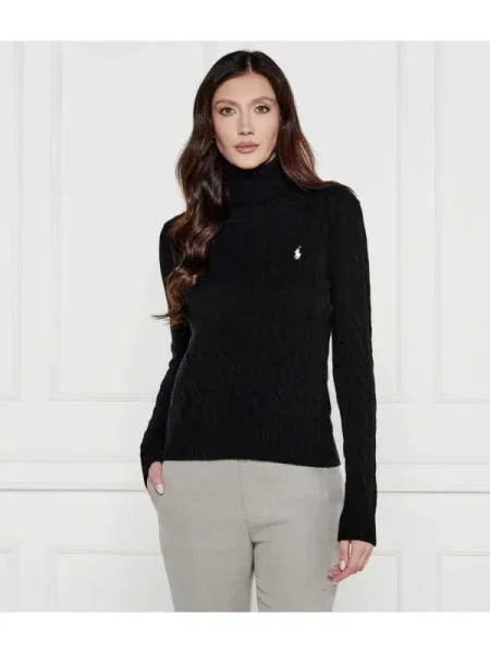 Pulover Polo Ralph Lauren de lână negru