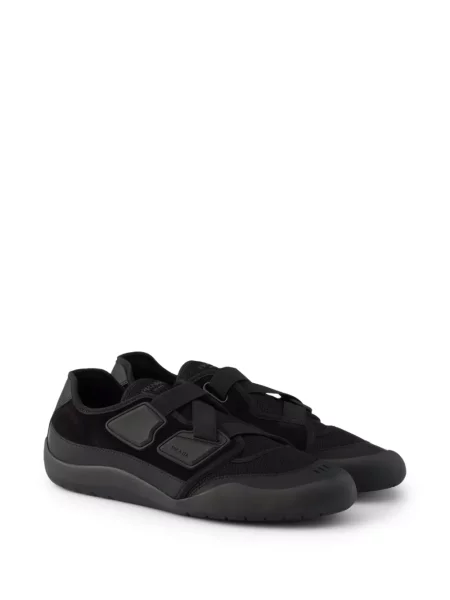 Sneakerși Prada din piele negru