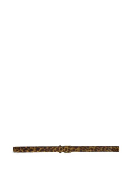 Curea Liviana Conti cu imagine cu model leopard maro