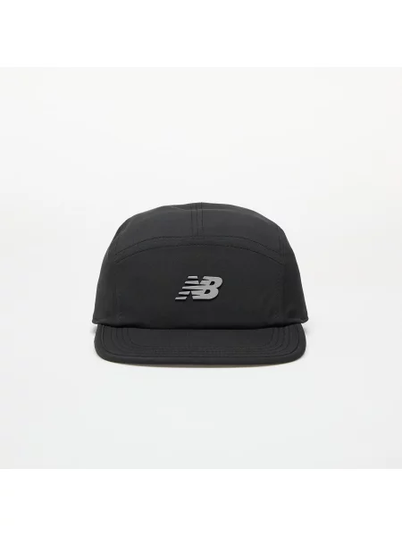Czapka z daszkiem New Balance 5 Panel Performance Hat V puro czarny