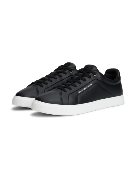 Sneakerși Tommy Hilfiger negru