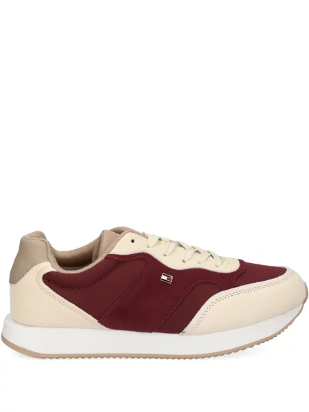 Sneakerși Tommy Hilfiger roșu