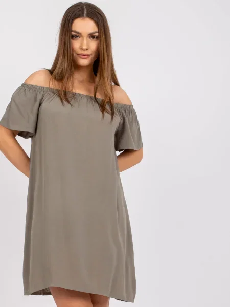 Oblekové šaty Fresh Made khaki
