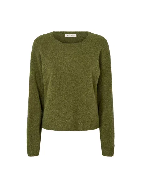 Dzianinowy sweter Rue De Femme zielony