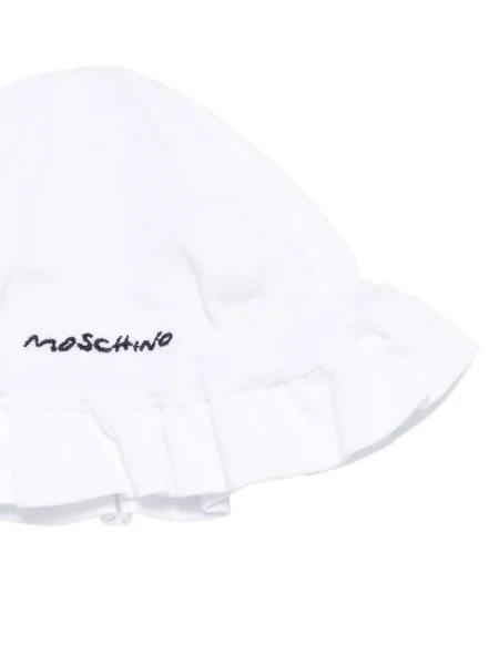 Krótki kombinezon dziecięcy Moschino biały