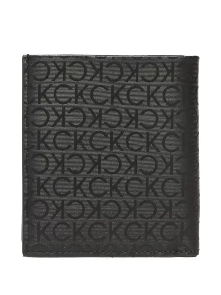 Portofel Calvin Klein cu autograf negru