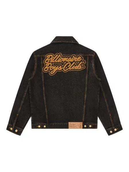 Kurtka jeansowa dziecięca Billionaire Boys Club czarna