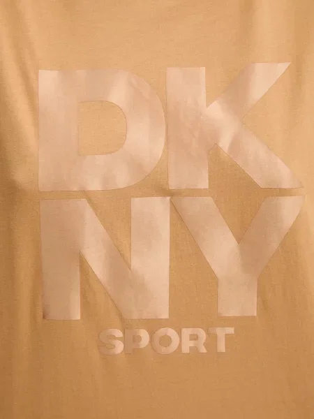 Футболка Dkny коричневая