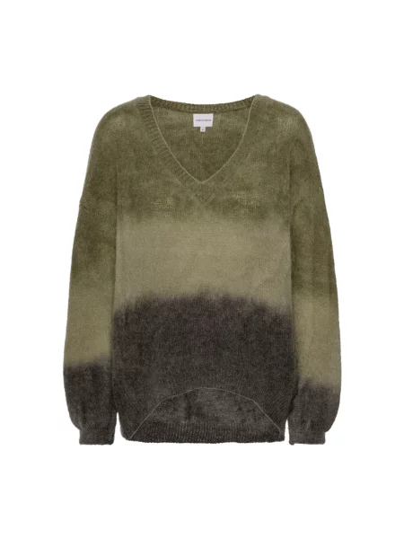 Sweter American Dreams wełniany beżowy
